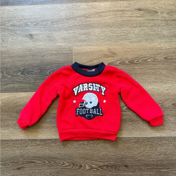 Y2K red football crewneck sweatshirt - Picture 1 of 5